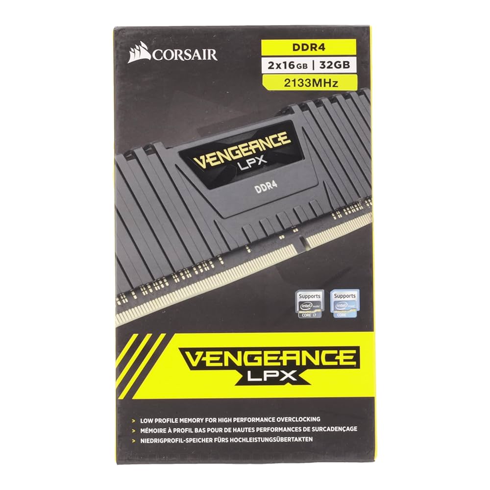 Amazon.co.jp: CORSAIR DDR4 メモリモジュール VENGEANCE LPX